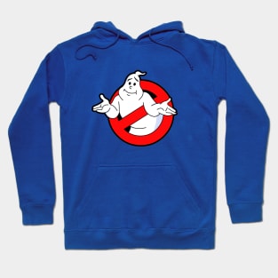 And Now Back To The Real Ghostbusters Logo Shrug Hoodie